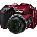 【中古】(非常に良い)Nikon Coolpix b500 Wi - Fiデジタルカメラ(レッド) ? (認定Refurbished )