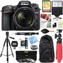 【中古】Nikon d7500ブラックデジタルSLRカメラwith 18 ? 140 mm VR & 70 ? 300 mm f / 4 ? 5.6 SLD D...