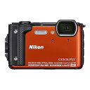 【中古】(非常に良い)Nikon W300 防水/水中デジタルカメラ 3インチTFT液晶 ブラック