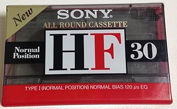 【中古】SONY HF 30 ノーマル カセットテープ [Type1] 30分