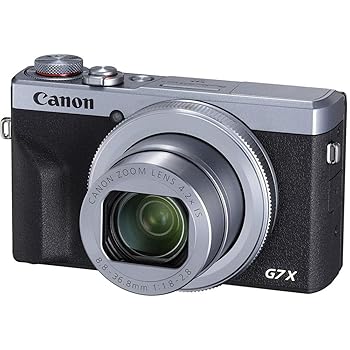 【中古】(非常に良い)Canon PowerShot Digital Camera [G7 X Mark III] with Wi-Fi & NFC - International Version - Silver