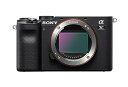 【中古】(非常に良い)Sony Alpha 7C フルフレーム ミラーレスカメラ - ブラック (ILCE7C/B)