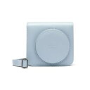 【中古】(非常に良い)Instax SQ1 カメラケース - ブルー