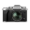 【中古】(非常に良い)Fujifilm X-T5 ミラーレス一眼カメラ XF18-55mm レンズキット - シルバー