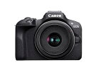 【中古】Canon EOS R100 ミラーレスカメラ RF-S18-45mm F4.5-6.3はSTMレンズキット 24.100万画素CMOS(APS-C)セ...