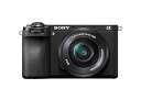 【中古】(非常に良い)Sony Alpha 6700 ? APS-C交換レンズカメラ 26MPセンサー、4Kビデオ、AIベースの被写体認識、ログ撮影、LUT処理、Vlog対応機能、16-50mmズームレ