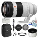 【中古】(非常に良い)Sony FE 100-400mm f/4.5-5.6 GM OSSレンズセット 77mm UVフィルター + クリーニングキット5点 +...