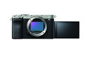 【中古】(非常に良い)Sony Alpha 7C II フルフレーム交換レンズカメラ - シルバー