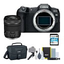 【中古】(非常に良い)Canon ミラーレスカメラ EOS R8 RF15-30mm F4.5-6.3 is STMレンズ (5点)