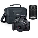 【中古】(非常に良い)キヤノン CanonEOSR100ミラーレスカメラ18-45mmと55-210mmレンズキット200ESカメラバッグ