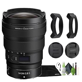 【中古】(非常に良い)Nikon NIKKOR Z 14-24mm f/2.8 S ズームレンズ Nikon Zカメラ(20097)用 + キャップキーパー +...