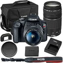 【中古】(非常に良い)Canon EOS Rebel T7 デジタル一眼レフカメラ Canon EF-S 18-55mm f/3.5-5.6 is II & E...