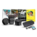 【中古】(非常に良い)Sony FE 50mm f/2.5 G フルフレーム ウルトラコンパクト G レンズ 風景や建築用 編集ソフトウェア、64GB 、レンズマグ、ストレージ、リーダー(5