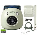 【中古】(非常に良い)FUJIFILM INSTAX PAL FUJIデジタルカメラ ピスタチオグリーン + カスタムケース & 32GB アクセサリーセット