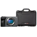 【中古】(非常に良い)Sony Alpha FX3 シネマライン フルフレームカメラ(ボディのみ) ハードケースと920成形内部ハードケースとフォームインサート...