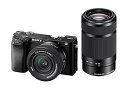 【中古】(非常に良い)Sony Alpha a6100 w/16-50mm + 55-210mm。