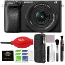 【中古】(非常に良い)Sony a6400 ミラーレスカメラ 16-50mm f/3.5-5.6 II レンズとPixel Advanced アクセサリーブロワー クリーニングキット | Sony a6400 ILCE6400KB