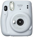【中古】富士フイルム(FUJIFILM) インスタントカメラ チェキ instax mini 11 アイスホワイト INS MINI 11 WHITE