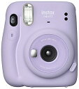 【中古】富士フイルム(FUJIFILM) インスタントカメラ チェキ instax mini 11 ライラックパープル INS MINI 11 PURPLE