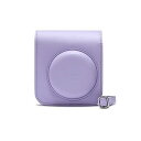 【中古】(非常に良い)富士フイルム(FUJIFILM) 「チェキ instax mini 12」専用カメラケース メーカー純正 パープル