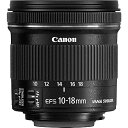 【中古】(非常に良い)Canon EF-S 10-18mm f/4.5-5.6 IS STMレンズ
