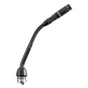 【中古】(非常に良い)Shure MX405RLP/S 5インチ スーパーカーディオイド グースネックマイク ライトリング プリアンプなし