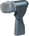 【中古】(非常に良い)SHURE シュア ダイナミック スネア・タムマイクロホン : スーパーカーディオイド/スネア・タム/ライブ BETA 56A-J