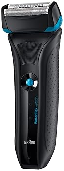 【中古】ブラウン WaterFlex メンズシェーバー 3枚刃 お風呂剃り可 ブラック WF2s 【中古】ブラウン WaterFlex メンズシェーバー 3枚刃 お風呂剃り可 ブラック WF2s