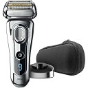 【中古】(非常に良い)Braun Series 9 9293s ウェット&ドライ 電気シェーバー 男性用 充電スタンド プレミアムクロームコードレスカミソリ ポ...