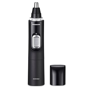【中古】Panasonic メンズ 耳と鼻毛トリマー 掃除機システム ウェットドライ 低刺激性 高性能デュアルエッジブレード - ER-GN70-K、ブラック 【中古】Panasonic メンズ 耳と鼻毛トリマー 掃除機システム ウェットドライ 低刺激性 高性能デュアルエッジブレード - ER-GN70-K、ブラック