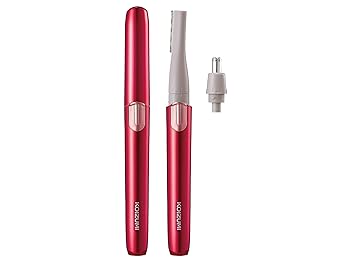 【中古】(非常に良い)コイズミ フェイスシェーバー&ノーズケア USB充電式 ピンク KLC-0850/P