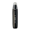 【中古】日立 メンズ 鼻毛カッター エチケットカッター BMH-01C B ブラック 水洗い可能 乾電池式