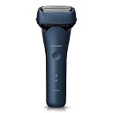 【中古】パナソニック メンズシェーバー ラムダッシュ 3枚刃 青 お風呂剃り可 ES-LT4B-A