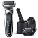 【中古】(非常に良い)ブラウン 電気シェーバー シリーズ7 洗浄機 電動 髭剃り メンズ71-S7501cc-V ヒゲトリマー 防水設計 充電式 コードレス ディープキャッチ網刃 シ