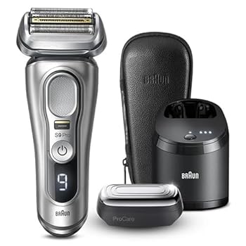 【中古】9487CC-V(マットシルバー) シリーズ9 Pro 電気シェーバー 充電式 4枚刃