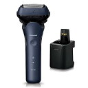 【中古】(非常に良い)パナソニック メンズシェーバー ラムダッシュ 3枚刃 全自動洗浄充電器 黒 お風呂剃り可 ES-LT8C-A