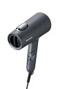 【中古】(非常に良い)パナソニック ドライヤー イオニティ 速乾 大風量 パワフルドライ 低温モード ダブルミネラルイオン ダークグレー EH-NE7L-H