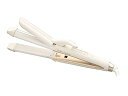 【中古】コイズミ ヘアアイロン 2WAY ストレート & カール 30mm サロンセンス 300 シルキーモイスト 海外対応 アイボリー KHR-7530/C