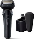 【中古】(非常に良い)パナソニック シェーバー ラムダッシュ PRO 6枚刃 電動 髭剃り メンズ ラムダッシュAI? 全自動洗浄充電器 ES-L670U-K ...