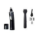 【中古】【乾電池式】パナソニック 鼻毛カッター エチケットカッター メンズ 眉毛 ヒゲ 水洗い ER-NGNH1-K + ファーストマルチシェーバー 眉毛・ヒゲ...