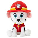 【中古】(非常に良い)パウパトロール ぬいぐるみS マーシャルver. ぬいぐるみ高さ約18cm