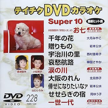 【中古】(非常に良い)テイチクDVDカラオケ スーパー10演歌編 Vol.228