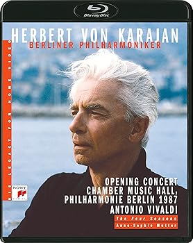 【中古】(非常に良い)カラヤンの遺産 カンマームジークザール落成記念コンサート ヴィヴァルディ:ヴァイオリン協奏曲集「四季」 [Blu-ray]【メーカー名】【メーカー型番】【ブランド名】ソニー・ミュージックレーベルズ 協奏曲 ヘルベルト・フォン・カラヤン: Actor【商品説明】カラヤンの遺産 カンマームジークザール落成記念コンサート ヴィヴァルディ:ヴァイオリン協奏曲集「四季」 [Blu-ray]内容紹介 《収録内容》 ヴィヴァルディ：ヴァイオリン協奏曲集作品8-1~4「四季」 アンネ＝ゾフィー・ムター（ヴァイオリン） ベルリン・フィルハーモニー管弦楽団 ヘルベルト・フォン・カラヤン（指揮） 収録：1987年10月28日、ベルリン、フィルハーモニー、カンマームジークザール（ライヴ収録） ※LD用マスターよりソニーの新技術を駆使したアップコンバートによるBlu-ray Disc化。 ※音源はオリジナル音源(リニアPCM/STEREO)に加え、b-sharpによるリマスター音源2種類([リニアPCM/STEREO]と[DTS HD Master Audio/5.0サラウンド])の合計3種類を収録 カラヤンの遺産ブルーレイ・ディスク第4弾。 その卓越した音楽性とカリスマ性で20世紀クラシック界に君臨した大指揮者ヘルベルト・フォン・カラヤン。カラヤンが晩年の1980年代に精力的に取り組んだ、「カラヤンの遺産」シリーズから、ベルリンのカンマームジークザールの落成記念コンサートでカラヤンがタクトを振った模様を収録したもので、晩年には若手演奏家の発掘と育成に力を入れてきていたカラヤンの寵愛をうけていたアンネ＝ゾフィー・ムターとの共演による「四季」が収められています。正に成長期であったムターの豊潤な響きとカラヤンとの息のあったコンビネーションが堪能できます。 内容（「Oricon」データベースより） 指揮者ヘルベルト・フォン・カラヤンが晩年の1980年代に精力的に取り組んだ、「カラヤンの遺産」シリーズから、ベルリンのカンマームジークザールの落成記念コンサートでカラヤンがタクトを振った模様を収録。アンネ=ゾフィー・ムターとの共演による「四季」が収められ、ムターの豊潤な響きとカラヤンとの息のあったコンビネーションが堪能できる作品。内容紹介 《収録内容》 ヴィヴァルディ：ヴァイオリン協奏曲集作品8-1~4「四季」 アンネ＝ゾフィー・ムター（ヴァイオリン） ベルリン・フィルハーモニー管弦楽団 ヘルベルト・フォン・カラヤン（指揮） 収録：1987年10月28日、ベルリン、フィルハーモニー、カンマームジークザール（ライヴ収録） ※LD用マスターよりソニーの新技術を駆使したアップコンバートによるBlu-ray Disc化。 ※音源はオリジナル音源(リニアPCM/STEREO)に加え、b-sharpによるリマスター音源2種類([リニアPCM/STEREO]と[DTS HD Master Audio/5.0サラウンド])の合計3種類を収録 カラヤンの遺産ブルーレイ・ディスク第4弾。 その卓越した音楽性とカリスマ性で20世紀クラシック界に君臨した大指揮者ヘルベルト・フォン・カラヤン。カラヤンが晩年の1980年代に精力的に取り組んだ、「カラヤンの遺産」シリーズから、ベルリンのカンマームジークザールの落成記念コンサートでカラヤンがタクトを振った模様を収録したもので、晩年には若手演奏家の発掘と育成に力を入れてきていたカラヤンの寵愛をうけていたアンネ＝ゾフィー・ムターとの共演による「四季」が収められています。正に成長期であったムターの豊潤な響きとカラヤンとの息のあったコンビネーションが堪能できます。 内容（「Oricon」データベースより） 指揮者ヘルベルト・フォン・カラヤンが晩年の1980年代に精力的に取り組んだ、「カラヤンの遺産」シリーズから、ベルリンのカンマームジークザールの落成記念コンサートでカラヤンがタクトを振った模様を収録。アンネ=ゾフィー・ムターとの共演による「四季」が収められ、ムターの豊潤な響きとカラヤンとの息のあったコンビネーションが堪能できる作品。内容紹介 《収録内容》 ヴィヴァルディ：ヴァイオリン協奏曲集作品8-1~4「四季」 アンネ＝ゾフィー・ムター（ヴァイオリン） ベルリン・フィルハーモニー管弦楽団 ヘルベルト・フォン・カラヤン（指揮） 収録：1987年10月28日、ベルリン、フィルハーモニー、カンマームジークザール（ライヴ収録） ※LD用マスターよりソニーの新技術を駆使したアップコンバートによるBlu-ray Disc化。 ※音源はオリジナル音源(リニアPCM/STEREO)に加え、b-sharpによるリマスター音源2種類([リニアPCM/STEREO]と[DTS HD Master Audio/5.0サラウンド])の合計3種類を収録 カラヤンの遺産ブルーレイ・ディスク第4弾。 その卓越した音楽性とカリスマ性で20世紀クラシック界に君臨した大指揮者ヘルベルト・フォン・カラヤン。カラヤンが晩年の1980年代に精力的に取り組んだ、「カラヤンの遺産」シリーズから、ベルリンのカンマームジークザールの落成記念コンサートでカラヤンがタクトを振った模様を収録したもので、晩年には若手演奏家の発掘と育成に力を入れてきていたカラヤンの寵愛をうけていたアンネ＝ゾフィー・ムターとの共演による「四季」が収められています。正に成長期であったムターの豊潤な響きとカラヤンとの息のあったコンビネーションが堪能できます。 内容（「Oricon」データベースより） 指揮者ヘルベルト・フォン・カラヤンが晩年の1980年代に精力的に取り組んだ、「カラヤンの遺産」シリーズから、ベルリンのカンマームジークザールの落成記念コンサートでカラヤンがタクトを振った模様を収録。アンネ=ゾフィー・ムターとの共演による「四季」が収められ、ムターの豊潤な響きとカラヤンとの息のあったコンビネーションが堪能できる作品。内容紹介 《収録内容》 ヴィヴァルディ：ヴァイオリン協奏曲集作品8-1~4「四季」 アンネ＝ゾフィー・ムター（ヴァイオリン） ベルリン・フィルハーモニー管弦楽団 ヘルベルト・フォン・カラヤン（指揮） 収録：1987年10月28日、ベルリン、フィルハーモニー、カンマームジークザール（ライヴ収録） ※LD用マスターよりソニーの新技術を駆使したアップコンバートによるBlu-ray Disc化。 ※音源はオリジナル音源(リニアPCM/STEREO)に加え、b-sharpによるリマスター音源2種類([リニアPCM/STEREO]と[DTS HD Master Audio/5.0サラウンド])の合計3種類を収録 カラヤンの遺産ブルーレイ・ディスク第4弾。 その卓越した音楽性とカリスマ性で20世紀クラシック界に君臨した大指揮者ヘルベルト・フォン・カラヤン。カラヤンが晩年の1980年代に精力的に取り組んだ、「カラヤンの遺産」シリーズから、ベルリンのカンマームジークザールの落成記念コンサートでカラヤンがタクトを振った模様を収録したもので、晩年には若手演奏家の発掘と育成に力を入れてきていたカラヤンの寵愛をうけていたアンネ＝ゾフィー・ムターとの共演による「四季」が収められています。正に成長期であったムターの豊潤な響きとカラヤンとの息のあったコンビネーションが堪能できます。 内容（「Oricon」データベースより） 指揮者ヘルベルト・フォン・カラヤンが晩年の1980年代に精力的に取り組んだ、「カラヤンの遺産」シリーズから、ベルリンのカンマームジークザールの落成記念コンサートでカラヤンがタクトを振った模様を収録。アンネ=ゾフィー・ムターとの共演による「四季」が収められ、ムターの豊潤な響きとカラヤンとの息のあったコンビネーションが堪能できる作品。内容紹介 《収録内容》 ヴィヴァルディ：ヴァイオリン協奏曲集作品8-1~4「四季」 アンネ＝ゾフィー・ムター（ヴァイオリン） ベルリン・フィルハーモニー管弦楽団 ヘルベルト・フォン・カラヤン（指揮） 収録：1987年10月28日、ベルリン、フィルハーモニー、カンマームジークザール（ライヴ収録） ※LD用マスターよりソニーの新技術を駆使したアップコンバートによるBlu-ray Disc化。 ※音源はオリジナル音源(リニアPCM/STEREO)に加え、b-sharpによるリマスター音源2種類([リニアPCM/STEREO]と[DTS HD Master Audio/5.0サラウンド])の合計3種類を収録 カラヤンの遺産ブルーレイ・ディスク第4弾。 その卓越した音楽性とカリスマ性で20世紀クラシック界に君臨した大指揮者ヘルベルト・フォン・カラヤン。カラヤンが晩年の1980年代に精力的に取り組んだ、「カラヤンの遺産」シリーズから、ベルリンのカンマームジークザールの落成記念コンサートでカラヤンがタクトを振った模様を収録したもので、晩年には若手演奏家の発掘と育成に力を入れてきていたカラヤンの寵愛をうけていたアンネ＝ゾフィー・ムターとの共演による「四季」が収められています。正に成長期であったムターの豊潤な響きとカラヤンとの息のあったコンビネーションが堪能できます。 内容（「Oricon」データベースより） 指揮者ヘルベルト・フォン・カラヤンが晩年の1980年代に精力的に取り組んだ、「カラヤンの遺産」シリーズから、ベルリンのカンマームジークザールの落成記念コンサートでカラヤンがタクトを振った模様を収録。アンネ=ゾフィー・ムターとの共演による「四季」が収められ、ムターの豊潤な響きとカラヤンとの息のあったコンビネーションが堪能できる作品。中古品のため使用に伴うキズ等がございますが、問題なくご使用頂ける商品です。画像はイメージ写真ですので商品のコンディション、付属品の有無については入荷の度異なります。当店にて、動作確認・点検・アルコール等のクリーニングを施しております。中古品のため限定特典や補償等は、商品名、説明に記載があっても付属しておりません予めご了承下さい。当店では初期不良に限り、商品到着から7日間は返品を 受付けております。他モールとの併売品の為、完売の際はご連絡致しますのでご了承ください。ご注文からお届けまで1、ご注文⇒ご注文は24時間受け付けております。2、注文確認⇒ご注文後、当店から注文確認メールを送信します。3、お届けまで3〜10営業日程度とお考え下さい。4、入金確認⇒前払い決済をご選択の場合、ご入金確認後、配送手配を致します。5、出荷⇒配送準備が整い次第、出荷致します。配送業者、追跡番号等の詳細をメール送信致します。6、到着⇒出荷後、1〜3日後に商品が到着します。　※離島、北海道、九州、沖縄は遅れる場合がございます。予めご了承下さい。お電話でのお問合せは少人数で運営の為受け付けておりませんので、メールにてお問合せお願い致します。営業時間　月〜金　10:00〜17:00お客様都合によるご注文後のキャンセル・返品はお受けしておりませんのでご了承下さい。0