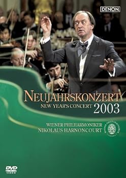 【中古】ニューイヤー・コンサート2003 　アーノンクール指揮、ウィーン・フィルハーモニー管弦楽団 [DVD]【メーカー名】【メーカー型番】【ブランド名】コロムビアミュージックエンタテインメント 交響曲・管弦楽曲 ニコラウス・アーノンクール: Actor; ウィーン・フィルハーモニー管弦楽団: Actor【商品説明】ニューイヤー・コンサート2003 　アーノンクール指揮、ウィーン・フィルハーモニー管弦楽団 [DVD]かつては楽壇の風雲児と呼ばれていた巨匠アーノンクールが、ひねりを効かせたプログラムで大暴れ 巨匠アーノンクール指揮による、ウィーン・フィルのニューイヤー・コンサートの映像。 アーノンクールのニューイヤー・コンサート登場は2001年、 2003年と2回ありますが、この映像はそのうち2003年のもの。 収録したオーストリア放送協会（ORF）にとっては、史上初めてマルチ・チャンネル音声をライヴで衛星中継（欧州地区を対象）することに 成功した、技術力結集の力作でもあります。 かつては異端児と呼ばれたアーノンクールの執念が現代のスタンダードへと昇華した感慨もひとしおの、シュトラウス一族にウェーバーや ブラームスを加えた充実のプログラムです。 【演奏】 ニコラウス・アーノンクール指揮、ウィーン・フィルハーモニー管弦楽団 【収録】 2003年1月1日、ウィーン楽友協会大ホール、ライヴ 【特典映像】 1.ヘルブルン宮殿の噴水 2.ウィーン国立歌劇場バレエによるダンスシーン 3.シェーンブルン宮殿・中国の間 4.キーロフ・バレエによるダンスシーン 本編114分＋特典17分 片面二層／カラー／16:9／音声1：リニアPCMステレオ　2：ドルビーデジタル5.0ch　3：DTS5.0chかつては楽壇の風雲児と呼ばれていた巨匠アーノンクールが、ひねりを効かせたプログラムで大暴れ 巨匠アーノンクール指揮による、ウィーン・フィルのニューイヤー・コンサートの映像。 アーノンクールのニューイヤー・コンサート登場は2001年、 2003年と2回ありますが、この映像はそのうち2003年のもの。 収録したオーストリア放送協会（ORF）にとっては、史上初めてマルチ・チャンネル音声をライヴで衛星中継（欧州地区を対象）することに 成功した、技術力結集の力作でもあります。 かつては異端児と呼ばれたアーノンクールの執念が現代のスタンダードへと昇華した感慨もひとしおの、シュトラウス一族にウェーバーや ブラームスを加えた充実のプログラムです。 【演奏】 ニコラウス・アーノンクール指揮、ウィーン・フィルハーモニー管弦楽団 【収録】 2003年1月1日、ウィーン楽友協会大ホール、ライヴ 【特典映像】 1.ヘルブルン宮殿の噴水 2.ウィーン国立歌劇場バレエによるダンスシーン 3.シェーンブルン宮殿・中国の間 4.キーロフ・バレエによるダンスシーン 本編114分＋特典17分 片面二層／カラー／16:9／音声1：リニアPCMステレオ　2：ドルビーデジタル5.0ch　3：DTS5.0chかつては楽壇の風雲児と呼ばれていた巨匠アーノンクールが、ひねりを効かせたプログラムで大暴れ 巨匠アーノンクール指揮による、ウィーン・フィルのニューイヤー・コンサートの映像。 アーノンクールのニューイヤー・コンサート登場は2001年、 2003年と2回ありますが、この映像はそのうち2003年のもの。 収録したオーストリア放送協会（ORF）にとっては、史上初めてマルチ・チャンネル音声をライヴで衛星中継（欧州地区を対象）することに 成功した、技術力結集の力作でもあります。 かつては異端児と呼ばれたアーノンクールの執念が現代のスタンダードへと昇華した感慨もひとしおの、シュトラウス一族にウェーバーや ブラームスを加えた充実のプログラムです。 【演奏】 ニコラウス・アーノンクール指揮、ウィーン・フィルハーモニー管弦楽団 【収録】 2003年1月1日、ウィーン楽友協会大ホール、ライヴ 【特典映像】 1.ヘルブルン宮殿の噴水 2.ウィーン国立歌劇場バレエによるダンスシーン 3.シェーンブルン宮殿・中国の間 4.キーロフ・バレエによるダンスシーン 本編114分＋特典17分 片面二層／カラー／16:9／音声1：リニアPCMステレオ　2：ドルビーデジタル5.0ch　3：DTS5.0chかつては楽壇の風雲児と呼ばれていた巨匠アーノンクールが、ひねりを効かせたプログラムで大暴れ 巨匠アーノンクール指揮による、ウィーン・フィルのニューイヤー・コンサートの映像。 アーノンクールのニューイヤー・コンサート登場は2001年、 2003年と2回ありますが、この映像はそのうち2003年のもの。 収録したオーストリア放送協会（ORF）にとっては、史上初めてマルチ・チャンネル音声をライヴで衛星中継（欧州地区を対象）することに 成功した、技術力結集の力作でもあります。 かつては異端児と呼ばれたアーノンクールの執念が現代のスタンダードへと昇華した感慨もひとしおの、シュトラウス一族にウェーバーや ブラームスを加えた充実のプログラムです。 【演奏】 ニコラウス・アーノンクール指揮、ウィーン・フィルハーモニー管弦楽団 【収録】 2003年1月1日、ウィーン楽友協会大ホール、ライヴ 【特典映像】 1.ヘルブルン宮殿の噴水 2.ウィーン国立歌劇場バレエによるダンスシーン 3.シェーンブルン宮殿・中国の間 4.キーロフ・バレエによるダンスシーン 本編114分＋特典17分 片面二層／カラー／16:9／音声1：リニアPCMステレオ　2：ドルビーデジタル5.0ch　3：DTS5.0chかつては楽壇の風雲児と呼ばれていた巨匠アーノンクールが、ひねりを効かせたプログラムで大暴れ 巨匠アーノンクール指揮による、ウィーン・フィルのニューイヤー・コンサートの映像。 アーノンクールのニューイヤー・コンサート登場は2001年、 2003年と2回ありますが、この映像はそのうち2003年のもの。 収録したオーストリア放送協会（ORF）にとっては、史上初めてマルチ・チャンネル音声をライヴで衛星中継（欧州地区を対象）することに 成功した、技術力結集の力作でもあります。 かつては異端児と呼ばれたアーノンクールの執念が現代のスタンダードへと昇華した感慨もひとしおの、シュトラウス一族にウェーバーや ブラームスを加えた充実のプログラムです。 【演奏】 ニコラウス・アーノンクール指揮、ウィーン・フィルハーモニー管弦楽団 【収録】 2003年1月1日、ウィーン楽友協会大ホール、ライヴ 【特典映像】 1.ヘルブルン宮殿の噴水 2.ウィーン国立歌劇場バレエによるダンスシーン 3.シェーンブルン宮殿・中国の間 4.キーロフ・バレエによるダンスシーン 本編114分＋特典17分 片面二層／カラー／16:9／音声1：リニアPCMステレオ　2：ドルビーデジタル5.0ch　3：DTS5.0ch中古品のため使用に伴うキズ等がございますが、問題なくご使用頂ける商品です。画像はイメージ写真ですので商品のコンディション、付属品の有無については入荷の度異なります。当店にて、動作確認・点検・アルコール等のクリーニングを施しております。中古品のため限定特典や補償等は、商品名、説明に記載があっても付属しておりません予めご了承下さい。当店では初期不良に限り、商品到着から7日間は返品を 受付けております。他モールとの併売品の為、完売の際はご連絡致しますのでご了承ください。ご注文からお届けまで1、ご注文⇒ご注文は24時間受け付けております。2、注文確認⇒ご注文後、当店から注文確認メールを送信します。3、お届けまで3〜10営業日程度とお考え下さい。4、入金確認⇒前払い決済をご選択の場合、ご入金確認後、配送手配を致します。5、出荷⇒配送準備が整い次第、出荷致します。配送業者、追跡番号等の詳細をメール送信致します。6、到着⇒出荷後、1〜3日後に商品が到着します。　※離島、北海道、九州、沖縄は遅れる場合がございます。予めご了承下さい。お電話でのお問合せは少人数で運営の為受け付けておりませんので、メールにてお問合せお願い致します。営業時間　月〜金　10:00〜17:00お客様都合によるご注文後のキャンセル・返品はお受けしておりませんのでご了承下さい。0