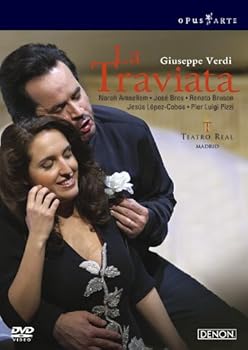 【中古】(非常に良い)ヴェルディ：歌劇《椿姫》マドリッド王立劇場2005 [DVD]【メーカー名】【メーカー型番】【ブランド名】コロムビアミュージックエンタテインメント オペラ・声楽 ヘスス・ロペス・コボス指揮: Actor; ピエール・ルイージ・ピッツィ演出: Actor; マドリッド王立劇場管弦楽団＆合唱団: Actor; ノラ・アンセルム: Actor; レナート・ブルソン: Actor; ホセ・ブロス　他: Actor【商品説明】ヴェルディ：歌劇《椿姫》マドリッド王立劇場2005 [DVD]初心者からマニアまで、すべてのオペラファンのためのオペラ映像シリーズ決定版、待望の続編登場！ オペラクレスタ2特集ページはこちら 「道を踏み外した女」の愛と悲哀が、演出家ピッツィならではの配色の美学で鮮明に映し出された、マドリッド王立劇場の《椿姫》。 美貌のソプラノ、アンセルムにホセ・ブロスのアルフレード、重鎮ブルソンのジェルモンが舞台を手堅く纏めています。 【収録予定内容】 ヴェルディ：歌劇《椿姫》全曲 特典映像：出演者インタビュー [収録：2005年3月22、26日 マドリッド王立劇場] 【演奏】 ヘスス・ロペス・コボス指揮、マドリッド王立劇場管弦楽団＆合唱団、 ノラ・アンセルム、レナート・ブルソン、ホセ・ブロス　他 ピエール・ルイージ・ピッツィ演出初心者からマニアまで、すべてのオペラファンのためのオペラ映像シリーズ決定版、待望の続編登場！ オペラクレスタ2特集ページはこちら 「道を踏み外した女」の愛と悲哀が、演出家ピッツィならではの配色の美学で鮮明に映し出された、マドリッド王立劇場の《椿姫》。 美貌のソプラノ、アンセルムにホセ・ブロスのアルフレード、重鎮ブルソンのジェルモンが舞台を手堅く纏めています。 【収録予定内容】 ヴェルディ：歌劇《椿姫》全曲 特典映像：出演者インタビュー [収録：2005年3月22、26日 マドリッド王立劇場] 【演奏】 ヘスス・ロペス・コボス指揮、マドリッド王立劇場管弦楽団＆合唱団、 ノラ・アンセルム、レナート・ブルソン、ホセ・ブロス　他 ピエール・ルイージ・ピッツィ演出初心者からマニアまで、すべてのオペラファンのためのオペラ映像シリーズ決定版、待望の続編登場！ オペラクレスタ2特集ページはこちら 「道を踏み外した女」の愛と悲哀が、演出家ピッツィならではの配色の美学で鮮明に映し出された、マドリッド王立劇場の《椿姫》。 美貌のソプラノ、アンセルムにホセ・ブロスのアルフレード、重鎮ブルソンのジェルモンが舞台を手堅く纏めています。 【収録予定内容】 ヴェルディ：歌劇《椿姫》全曲 特典映像：出演者インタビュー [収録：2005年3月22、26日 マドリッド王立劇場] 【演奏】 ヘスス・ロペス・コボス指揮、マドリッド王立劇場管弦楽団＆合唱団、 ノラ・アンセルム、レナート・ブルソン、ホセ・ブロス　他 ピエール・ルイージ・ピッツィ演出初心者からマニアまで、すべてのオペラファンのためのオペラ映像シリーズ決定版、待望の続編登場！ オペラクレスタ2特集ページはこちら 「道を踏み外した女」の愛と悲哀が、演出家ピッツィならではの配色の美学で鮮明に映し出された、マドリッド王立劇場の《椿姫》。 美貌のソプラノ、アンセルムにホセ・ブロスのアルフレード、重鎮ブルソンのジェルモンが舞台を手堅く纏めています。 【収録予定内容】 ヴェルディ：歌劇《椿姫》全曲 特典映像：出演者インタビュー [収録：2005年3月22、26日 マドリッド王立劇場] 【演奏】 ヘスス・ロペス・コボス指揮、マドリッド王立劇場管弦楽団＆合唱団、 ノラ・アンセルム、レナート・ブルソン、ホセ・ブロス　他 ピエール・ルイージ・ピッツィ演出初心者からマニアまで、すべてのオペラファンのためのオペラ映像シリーズ決定版、待望の続編登場！ オペラクレスタ2特集ページはこちら 「道を踏み外した女」の愛と悲哀が、演出家ピッツィならではの配色の美学で鮮明に映し出された、マドリッド王立劇場の《椿姫》。 美貌のソプラノ、アンセルムにホセ・ブロスのアルフレード、重鎮ブルソンのジェルモンが舞台を手堅く纏めています。 【収録予定内容】 ヴェルディ：歌劇《椿姫》全曲 特典映像：出演者インタビュー [収録：2005年3月22、26日 マドリッド王立劇場] 【演奏】 ヘスス・ロペス・コボス指揮、マドリッド王立劇場管弦楽団＆合唱団、 ノラ・アンセルム、レナート・ブルソン、ホセ・ブロス　他 ピエール・ルイージ・ピッツィ演出中古品のため使用に伴うキズ等がございますが、問題なくご使用頂ける商品です。画像はイメージ写真ですので商品のコンディション、付属品の有無については入荷の度異なります。当店にて、動作確認・点検・アルコール等のクリーニングを施しております。中古品のため限定特典や補償等は、商品名、説明に記載があっても付属しておりません予めご了承下さい。当店では初期不良に限り、商品到着から7日間は返品を 受付けております。他モールとの併売品の為、完売の際はご連絡致しますのでご了承ください。ご注文からお届けまで1、ご注文⇒ご注文は24時間受け付けております。2、注文確認⇒ご注文後、当店から注文確認メールを送信します。3、お届けまで3〜10営業日程度とお考え下さい。4、入金確認⇒前払い決済をご選択の場合、ご入金確認後、配送手配を致します。5、出荷⇒配送準備が整い次第、出荷致します。配送業者、追跡番号等の詳細をメール送信致します。6、到着⇒出荷後、1〜3日後に商品が到着します。　※離島、北海道、九州、沖縄は遅れる場合がございます。予めご了承下さい。お電話でのお問合せは少人数で運営の為受け付けておりませんので、メールにてお問合せお願い致します。営業時間　月〜金　10:00〜17:00お客様都合によるご注文後のキャンセル・返品はお受けしておりませんのでご了承下さい。0