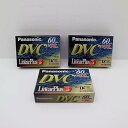 【中古】(非常に良い)Panasonic ay-dvm60ej3 MiniDVテープ( 60分、3パック)