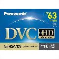 【中古】(非常に良い)Panasonic ay-dvm63hd MiniDVカセット( 63分)