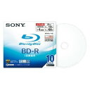 【中古】SONY 日本製 ビデオ用BD-R 追記型 片面1層25GB 4倍速 プリンタブル 10枚P 10BNR1VBPS4