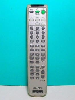 【中古】SONY AV AMPLIFIERリモコン RM-U215