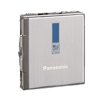 【中古】(非常に良い)Panasonic パナソニック SJ-MJ30-S シルバー ポータブルMDプレーヤー MDLP非対応 (MD再生専用機)